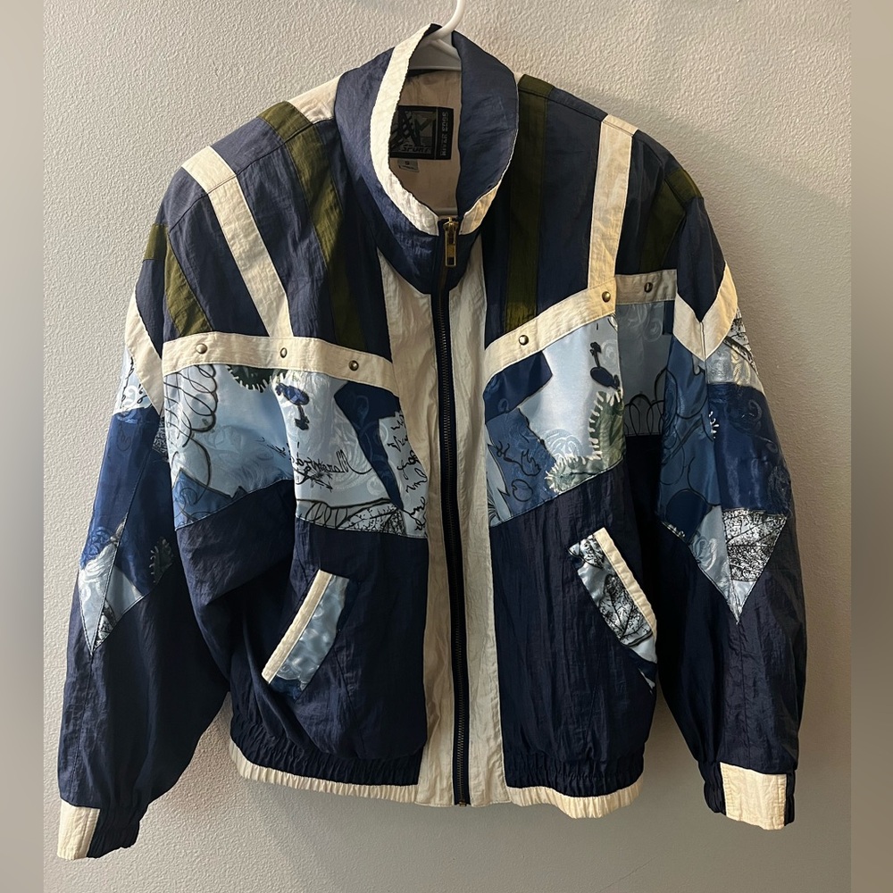 Vintage Retro 90s Resport windbreaker, Size S